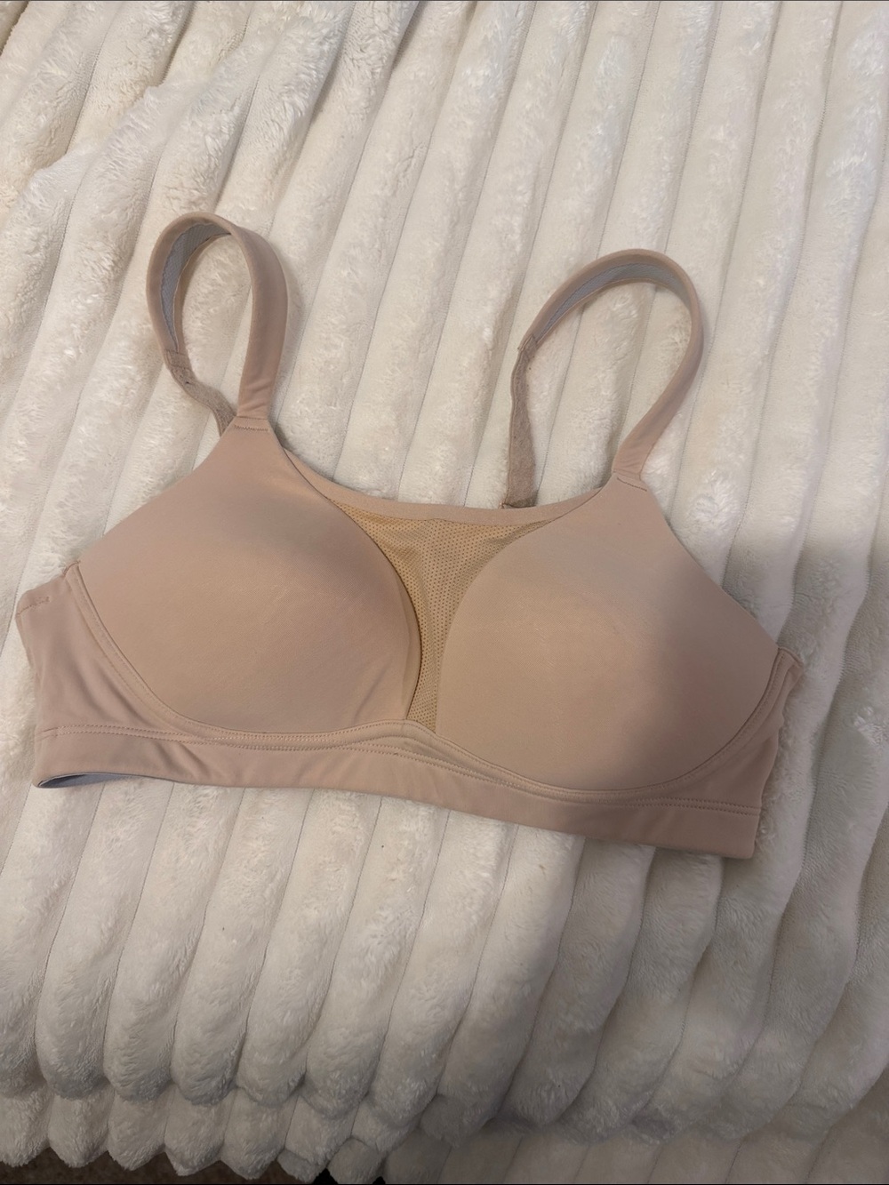 Moving Comfort Light Nude Everyday Wireless Bra